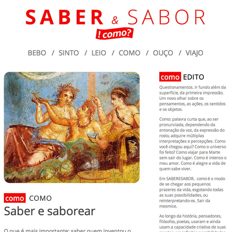Saber e Sabor
